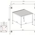 Foto von Mirador Basic aluminium pergola 3x3 - Anthrazit