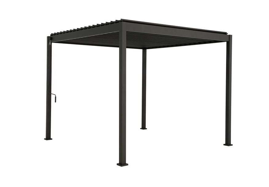Mirador Basic aluminium pergola 3x3 - Anthrazit Foto von Mirador Basic aluminium pergola 3x3 - Anthrazit
