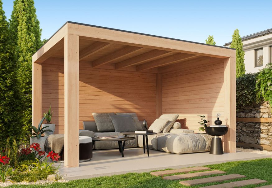 Kirk und Michaels Marius Überdachung 400x350 cm Foto von Kirk und Michaels Marius Überdachung 400x350 cm