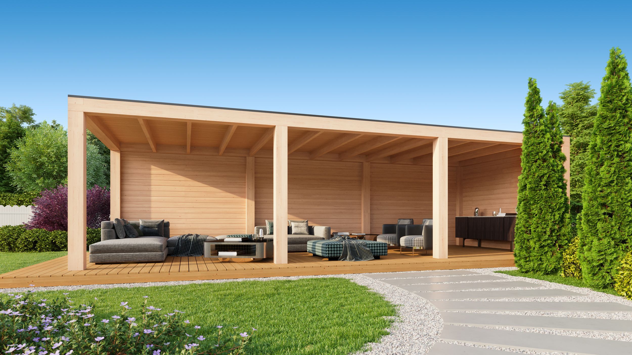 Foto van Kirk and Michaels douglas overkapping Marius