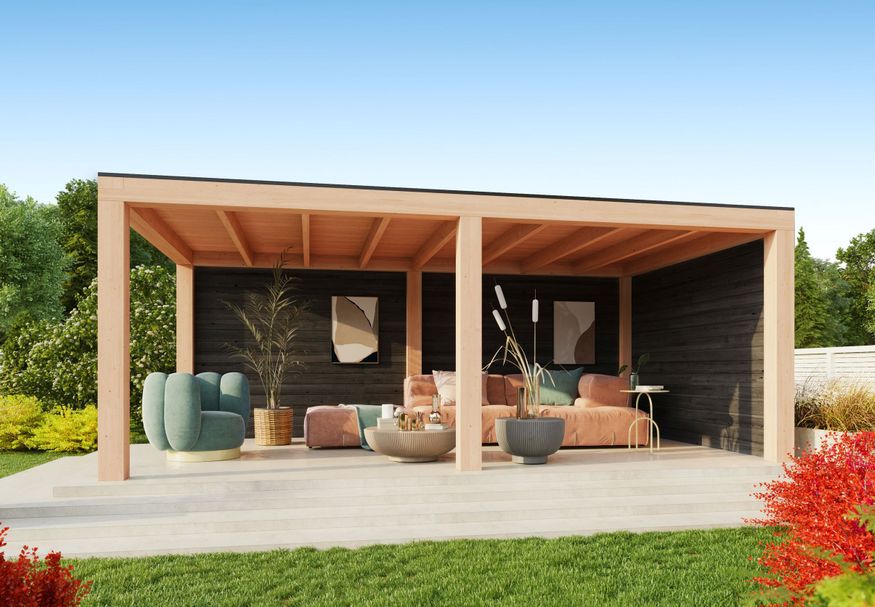 Kirk and Michaels Marius Nero Overkapping 500x350 cm Foto van Kirk and Michaels Marius Nero Overkapping 500x350 cm