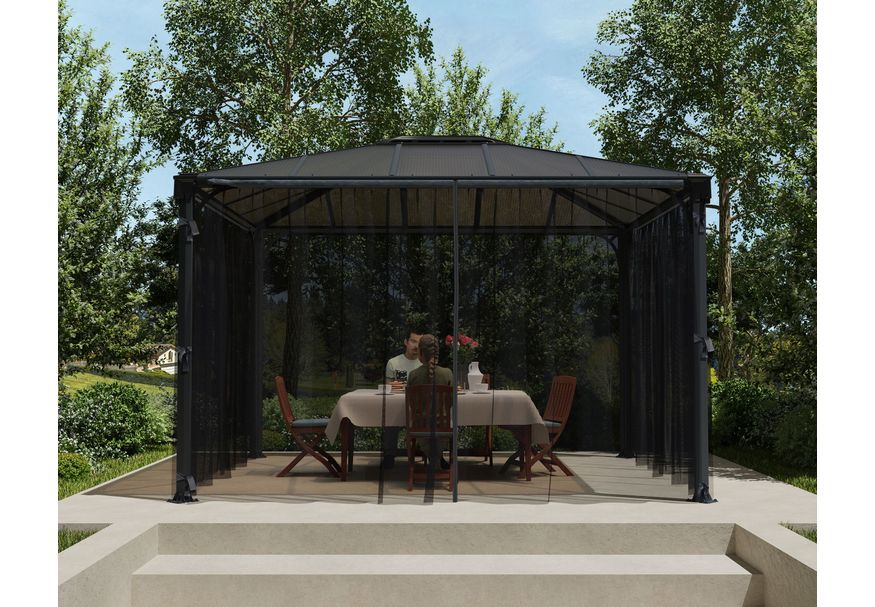 Palram - Canopia Netten Set 3000/3600 Grijs* Foto van Palram - Canopia Netten Set 3000/3600 Grijs*