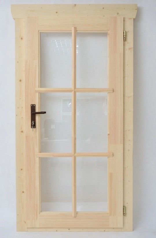 Foto van Meerprijs dubbele deur compleet glas ipv enkele deur