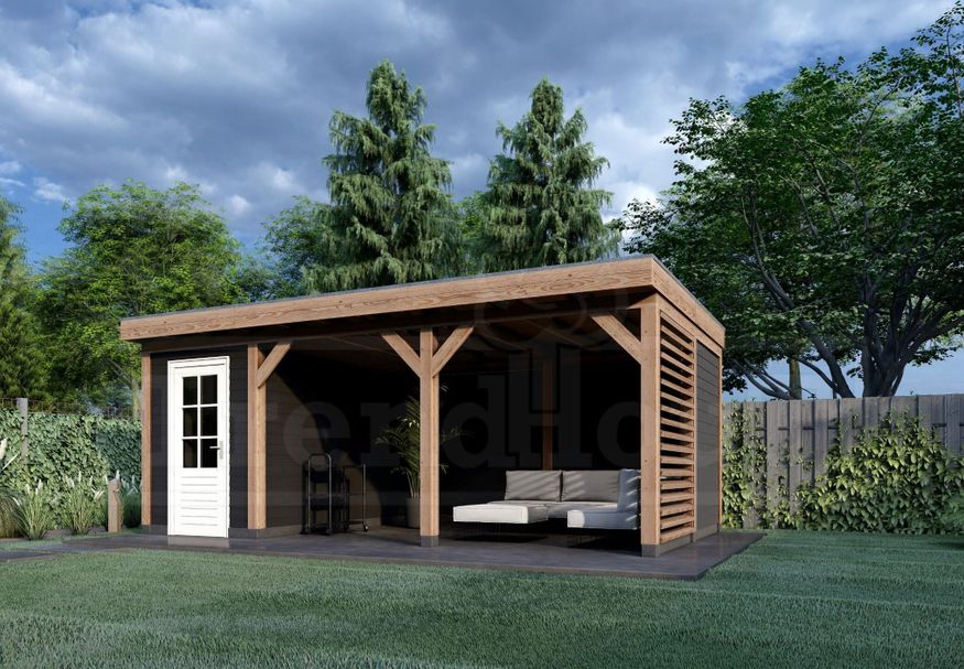 Trendhout Mensa Außenaufenthalt 675x400 cm Foto von Trendhout Mensa Außenaufenthalt 675x400 cm