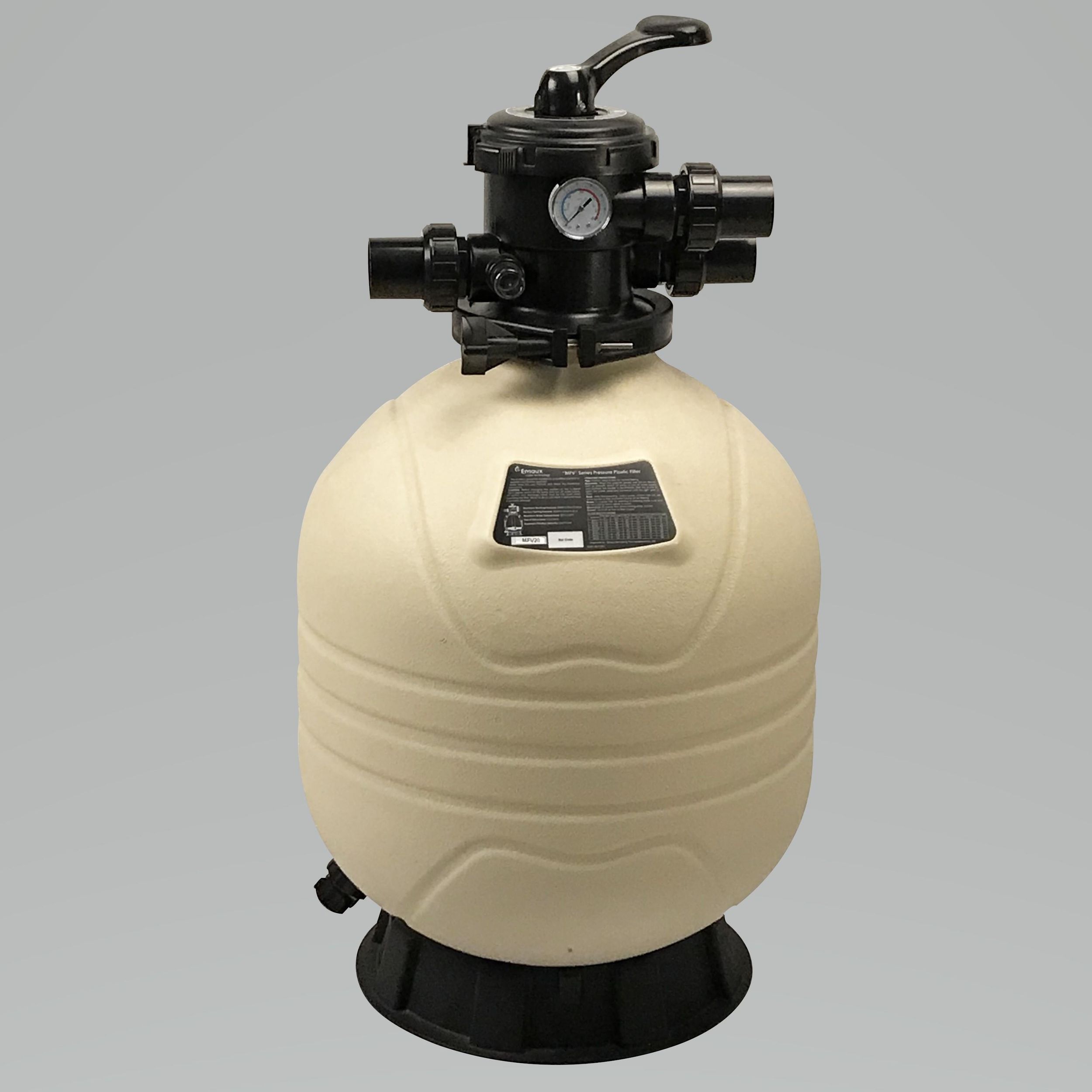 Foto van Emaux MFV20 zandfilter 10 m3-u met 6-wegklep
