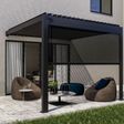 Foto van Mirador Wall aluminium veranda 3x3 - antraciet