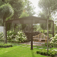Foto van Sorara Mirador Deluxe 3x3 Aluminium Overkapping - Antraciet