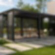 Foto von Mirador Deluxe aluminium pergola 3x6 - Anthrazit