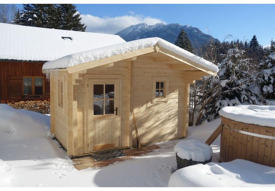 Foto von Azalp Außen Sauna Mokki 386x210 cm