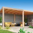 Foto van WoodAcademy overkapping Moonstone Essential grigio 580x300 cm
