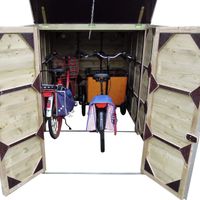 Foto van Lutrabox multifunctionele fietsberging