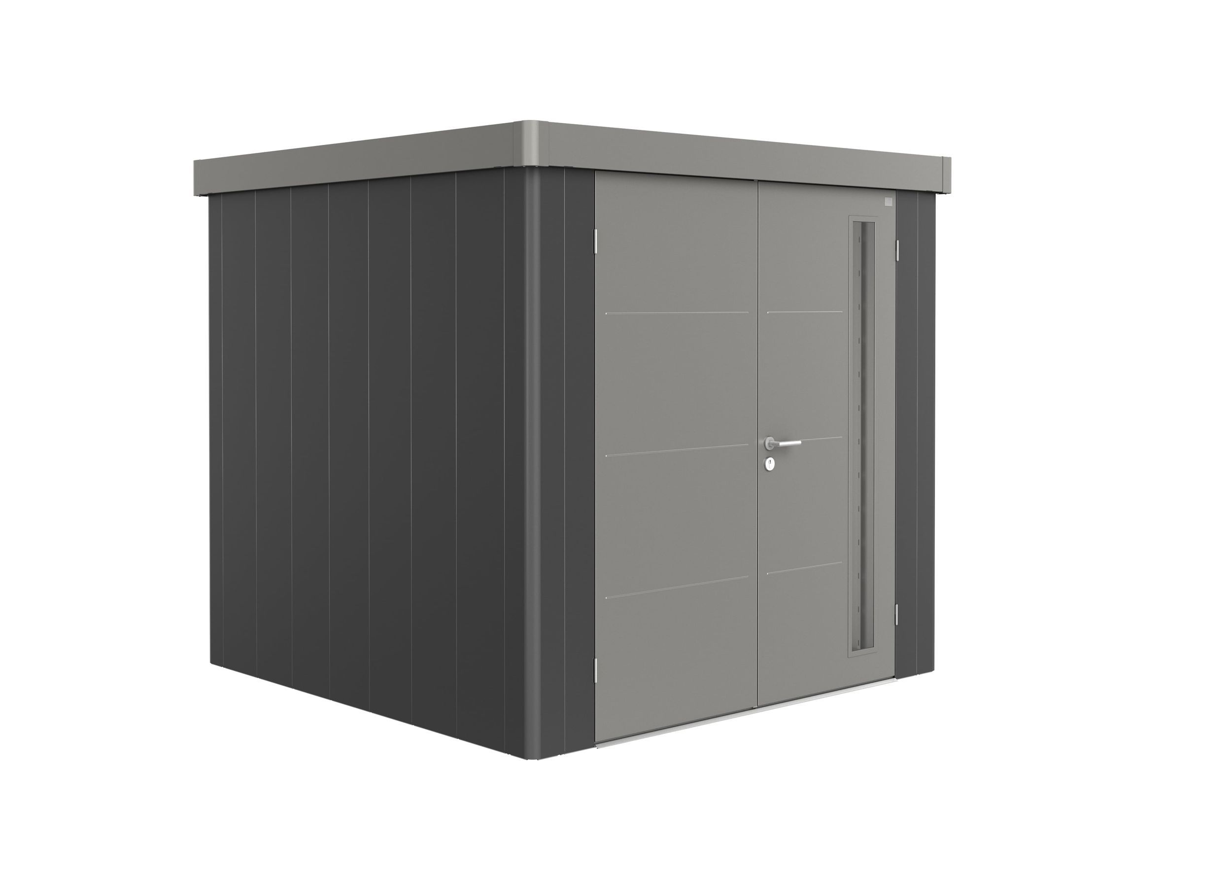 Foto van Biohort Neo 2B metalen tuinhuis