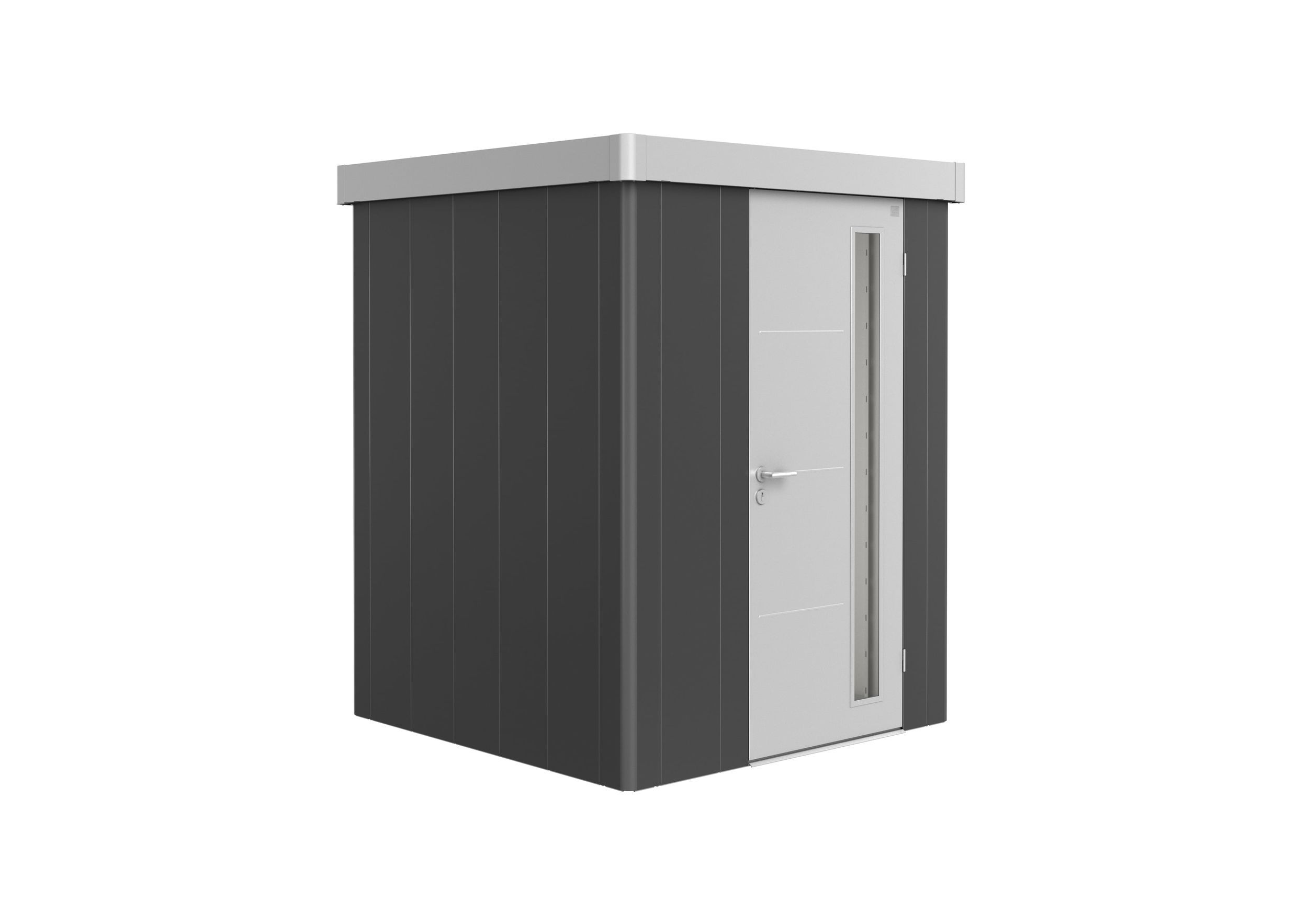 Foto van Biohort Neo 1A metalen tuinhuis