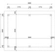 Foto van Kirk and Michaels Nerva Douglas Overkapping 400x300 cm