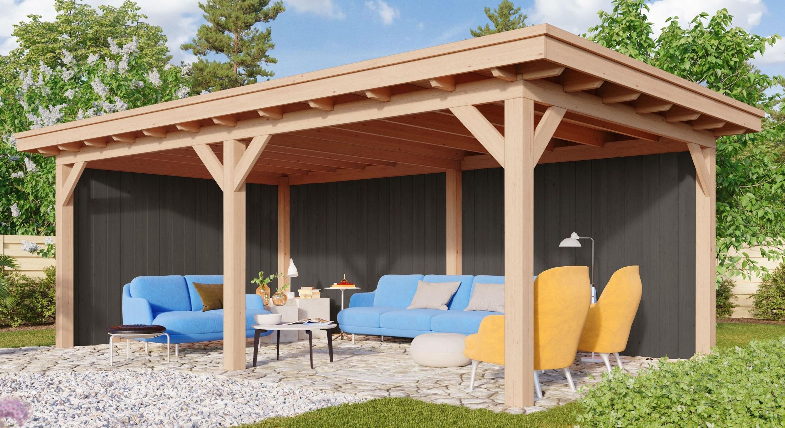 Foto van Kirk and Michaels douglas overkapping Nerva nero