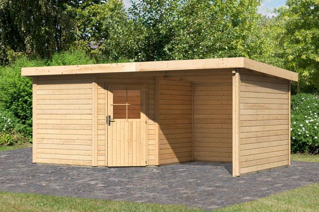 Foto van Karibu 77774 Neuruppin 3 tuinhuis met veranda
