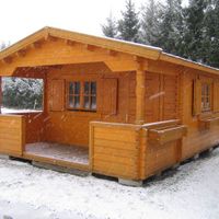 Foto der Azalp Royal Class Blockhäuser Nida-T