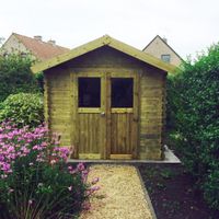 Foto der Solid S8311-1 Nimes Gartenhaus - Hochdruck-imprägniert