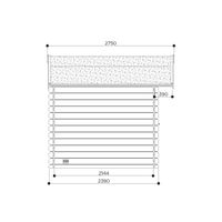 Foto der Solid S8311 Nimes Gartenhaus