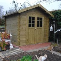 Foto der Solid S8311 Nimes Gartenhaus
