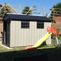 Foto van Keter Oakland 7511 Kunststof Tuinhuis