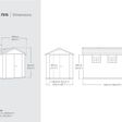 Foto van Keter Oakland 7515 kunststof tuinhuis Antraciet