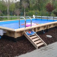 Foto van zomerzeil voor Océa 580 cm (8-hoekig) rond zwembad