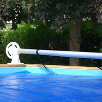 Foto van Ubbink zomerzeil voor Océa 860 x 470 cm (8-hoekig) ovaalvormig zwembad