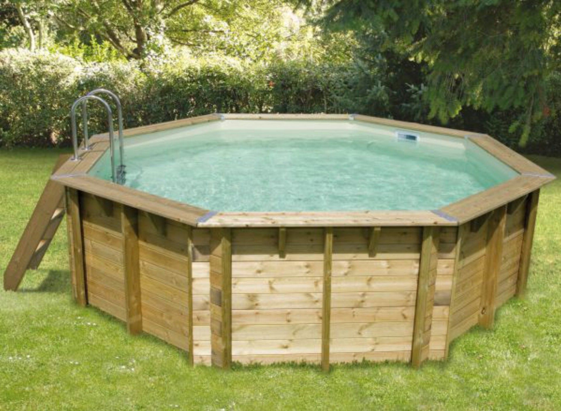 Foto der Ubbink Océa 580 x 130 cm Holzpool