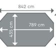 Foto van Procopi Liner tbv Odyssea Octo+ 840, h146 blauw 75/100
