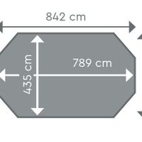 Foto van Procopi Liner tbv Odyssea Octo+ 840 - h146 blauw 75-100