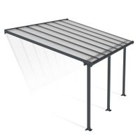 Foto van Palram - Canopia Olympia Aluminium Veranda grijs