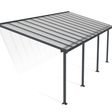 Foto van Palram - Canopia Olympia Aluminium Veranda 3X7.30 grijs