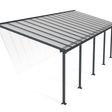 Foto van Palram - Canopia Olympia Aluminium Veranda 3X8.51 grijs