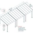 Foto van Palram - Canopia Olympia Aluminium Veranda 3X9.15 grijs