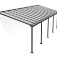 Foto van Palram - Canopia Olympia Aluminium Veranda 3X9.15 grijs