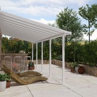 Foto van Palram - Canopia Olympia Aluminium Veranda wit