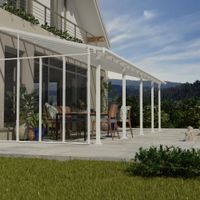 Foto van Palram - Canopia Veranda Zijwand twee-kanten 3m Wit