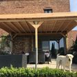 Foto van WoodAcademy Opaal Douglas Carport 580x400 cm