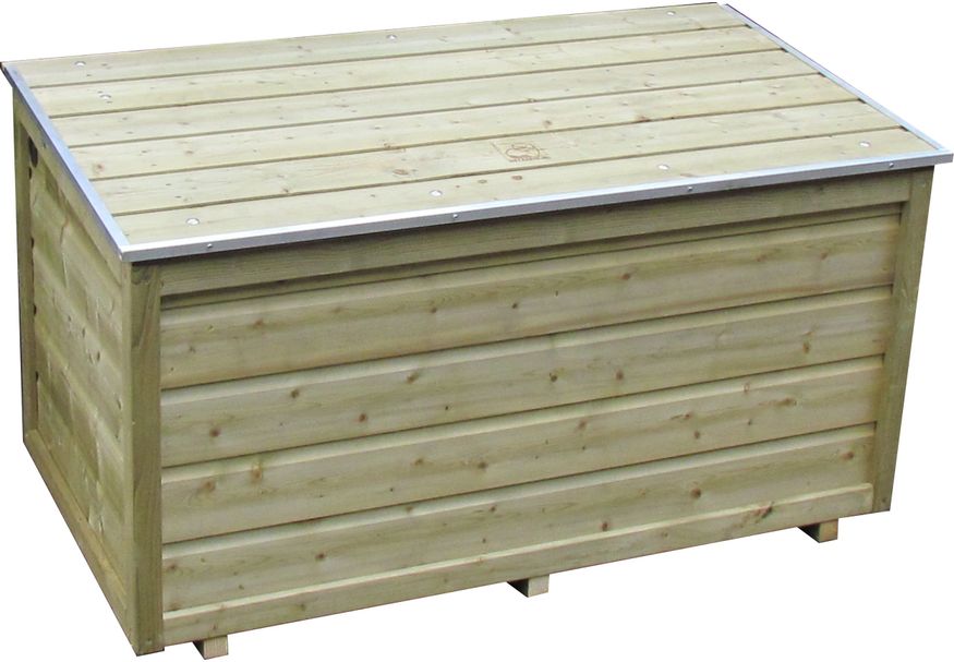 Lutrabox opbergbox br 120cm met 2 gasveren LT120-RG Foto van Lutrabox opbergbox br 120cm met 2 gasveren LT120-RG