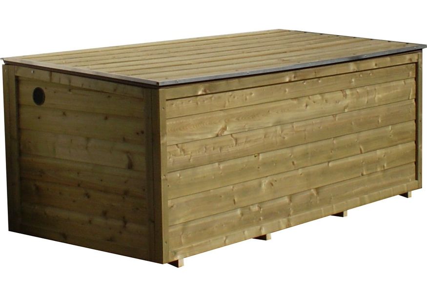 Lutrabox opbergbox br 190cm met 2 gasveren LT190-RG Foto van Lutrabox opbergbox br 190cm met 2 gasveren LT190-RG