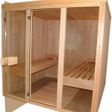 Foto van Azalp Optic elementsauna 169x169 cm, vuren