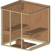 Foto van Azalp Elementsauna Optic