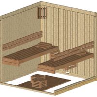 Foto der Azalp Elementsauna Optic