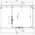 Foto von Graed Blockhaus Optimism mit veranda 595x400 cm - 44 mm