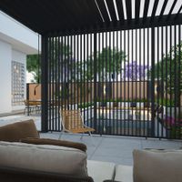 Foto der Porchenzo Paros Aluminium Überdachung - Anthrazit