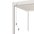 Foto van Porchenzo Paros Max aluminium overkapping 3.6x4 - wit