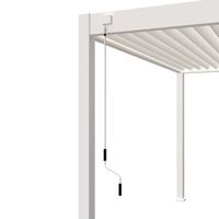 Foto der Porchenzo Paros Aluminium Überdachung - Weiẞ