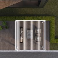 Foto van Porchenzo Orion aluminium overkapping - wit