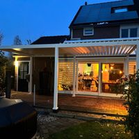 Foto der Porchenzo Paros Aluminium Überdachung - Weiẞ